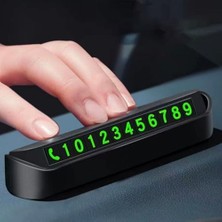 TeknoKapsül Pratik Fosforlu Telefon Numarası Yamzak Için Araç Içi Oto Numaratör Numaralık
