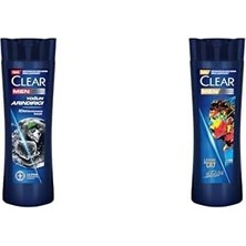 TeknoKapsül Clear Men Kepeğe Karşı Etkili Şampuan Yoğun Arındırıcı Kömür ile 350 ml Clear Men Kepeğe Karşı E