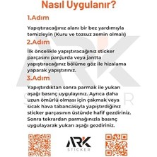 TeknoKapsül Ark Egea Sedan 2021 Sonrası Panjur Set Stıcker Krom Şablonlu