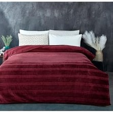 TeknoKapsül Yumuşak Tek Kişilik Battaniye 150X230 cm Kırmızı