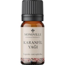 TeknoKapsül Monoville Karanfil Uçucu Yağı 10 Ml% 100 Saf Doğal (Clove Bud Oil)