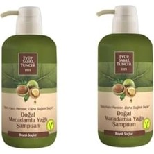 TeknoKapsül Doğal Macadamia Yağlı Şampuan 600 ml x 2