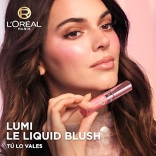 TeknoKapsül L'oreal Paris Lumi Blush Likit Allık - 625 Glowy Pink