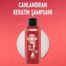 TeknoKapsül Elidor Şampuan Brezilya Keratin Terapisi Seyahat Boy 90 Mililitre (4 Paketi)