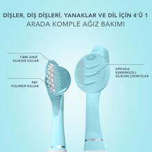 TeknoKapsül Foreo Total Care Issa 3 Seti - Ultra-Hijyenik 4’ü 1 Arada Silikon Sonik Elektrikli Fırçası + 2