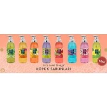 TeknoKapsül Zeytinyağlı Çeşme Limon Köpük Sabun 500ML x 4 Adet