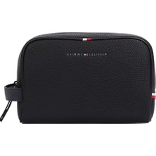 TeknoKapsül Hilfiger Erkek Essential Pu Washbag Çanta Tek Beden