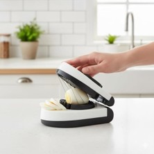 TeknoKapsül Yumurta Dilimleme Aparatı – Pratik Yumurta – Paslanmaz Çelik Teller – 8×12 cm – Mutfak Yardı