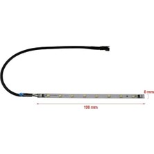 TeknoKapsül Davlumbaz Aspiratör Için 4W, 190 x 8 mm Şerit LED Lamba,