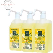 TeknoKapsül Klasik Limon Kolonyası Sprey Başlıklı 1 Lt x 3 Adet