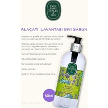 TeknoKapsül 3 Adet Alaçatı Lavantası Sıvı Sabun 500 ml 60'lı Rosie Pamuk