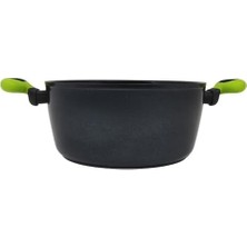 TeknoKapsül Diamondpro 24CM Tencere-Yeşil