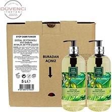TeknoKapsül Ayvalık Zeytin Çiçeği Doğal Zeytinyağlı Sıvı Sabun Seti 6 Lt