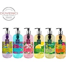 TeknoKapsül Sıvı Sabun Seti Ayvalık Zeytin Çiçeği, Çeşme Limonu, Kiraz Çiçeği, Okyanus, Bodrum Mandalinası, Ala