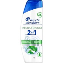 TeknoKapsül & Shoulders Mentol Ferahlığı 2'si 1 Arada Kepeğe Karşı Etkili Şampuan 300ML