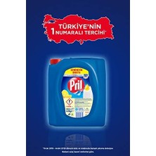 TeknoKapsül Pril Limon Kokulu Sıvı Bulaşık Deterjanı 1 x 4 Kg, Limon 4kg