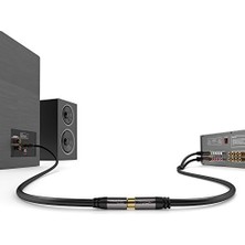 TeknoKapsül – Cinch Uzatma Kablosu – 5m – Mükemmel Ses Kalitesi Için Özellikle Kırılmaz Hibrit Kablo (Subwoofer