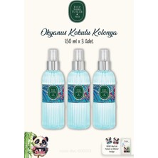 TeknoKapsül 3 Adet Okyanus Kolonyası 150 ml Rosie Pamuk 60'lı
