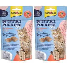 TeknoKapsül Gimcat Ödül Tableti Np Fish With Salmon 60 gr 2li Paket