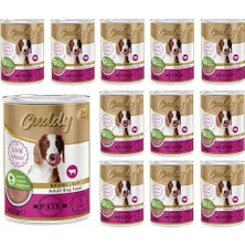 TeknoKapsül Cuddy Yetişkin Biftekli Pate 400 gr x 12 Adet