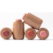 TeknoKapsül Doğal Görünüm, Nemlendirici Etkili, Yanak Dudak Renklendirici Stick Allık, Pink