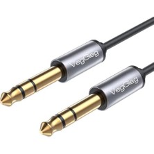 TeknoKapsül 6.35MM Hi-Fi Amfi Enstrüman Ses Kablosu 1.8 Metre