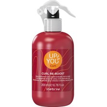 TeknoKapsül Inebrya Up To You Curl Re-Boost 200 ml – Kıvırcık Dalgalı Saçlar Için Bukle Canlandırıcı Sprey