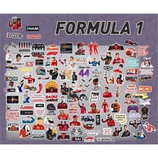 TeknoKapsül Formula 1 Ralli Pilotları Laptop Notebook Telefon Kılıfı Paketi