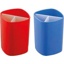 TeknoKapsül Ark Plastik Kalemlik, 95MM Yükseklik, 65MM Genişlik, Çok Renkli, Model 1666