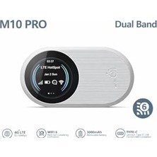 TeknoKapsül 4g Lte Taşınabilir Wifi Modem Sim Kartlı Hotspot Router Wifi 6 Dual Band 2.4ghz 5ghz 3000MAH
