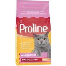 TeknoKapsül Proline Renkli Taneli Tavuklu Yetişkin 1.2 kg