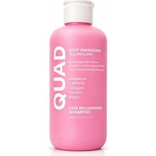TeknoKapsül Quad Hair Recharging Şampuan, Kafein Biotin Keratin Kolajen ile Saç Dökülmesine Karşı, 250 ml