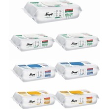 TeknoKapsül Sleepyeasy Clean Beyaz Sabun Katkılı +Çamaşır Suyu Katkılı+Arap Sabunu Katkılı 7X100 (700 Yaprak)