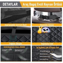 TeknoKapsül Araç Bagaj Örtüsü, Evcil Hayvan Bagaj Koruma Kılıfı - Suv, Sedan, Pickup Panelvan Bagaj Havuz