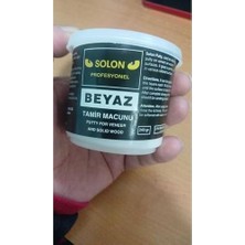TeknoKapsül Çok Amaçlı Ahşap Parke Masa Sehpa Çizik Çok Amaçlı Tamir Dolgu Macunu Beyaz 240 gr