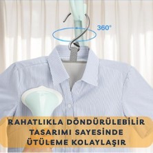 TeknoKapsül Beylini Buharlı Dikey Ütü Matı 5 Katman Asılabilir Yanmaz Çift Taraflı Dayanıklı Keçeli Buharlı Ütü