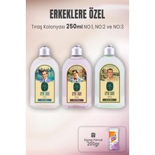 TeknoKapsül Tıraş Kolonyası Seti 1-2-3 Zigzag Pamuk 200 gr