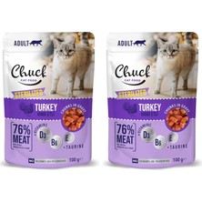 TeknoKapsül Chuck Pouches, Yetişkin, Steril Hindi 100 gr x 24 Adet (2 Paketi)