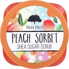 TeknoKapsül Treehut Tree Hut Peach Sorbet Shea Sugar Scrub Vücut Peelingi 510GR