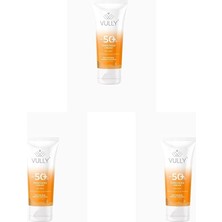 TeknoKapsül Karşıtı Aydınlatıcı Nemlendirici Yüksek Koruyucu Spf+50 Yüz Vücut Güneş Kremi 50 ml (3 P