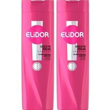 TeknoKapsül Elidor Saç Bakım Şampuanı Güçlü Parlak 400 ml 2li Paket