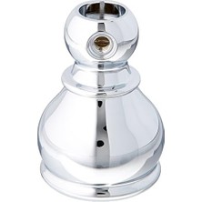 TeknoKapsül Standard 916502-0020A Kol Kolu Tabanı, Parlak Krom