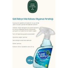 TeknoKapsül Kolonya 150ML, Sıvı Köpük Sabun 500ML, Oda Kokusu 500ML Okyanus Rosie Pamuk