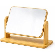 TeknoKapsül Yeni Model Yatay Tasarım El Aynası Masa Aynası Makyaj Aynası Ayarlanabilir Makeup Mirror 18CM
