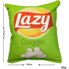 TeknoKapsül Tineke Ci̇ps Dayanikli Cizirtili Keti̇ Otlu Oyuncaği 1 Adet (Lazy)