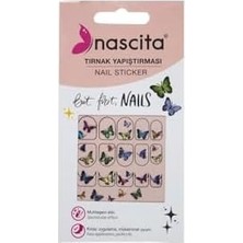 TeknoKapsül Desenli Tırnak Stickerı - 29
