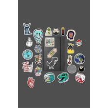 TeknoKapsül Karışık Random Paketi/bullet Journal Defter Çıkartma Ajanda Laptop Etiket, 867645798748