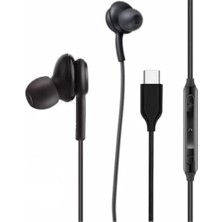 TeknoKapsül Type-C Kablolu Kulak Içi Kulaklık – Gürültü Önleyici Mikrofon, Dahili Ses Kontrol, Ergonomik Siliko