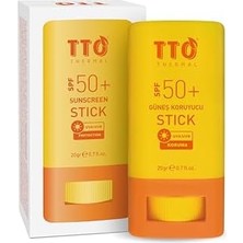 TeknoKapsül Tto Güneş Koruyucu Stick 50SPF Uva Uvb Koruma