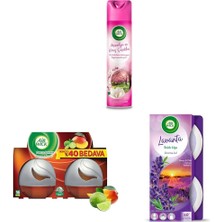 TeknoKapsül Air Wick Küçük Mekanlar Için Set (Aerosol + Deco + Jel)